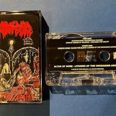 Altar of gore - litanies of the unceasing agonies