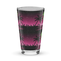Neon Night Pint Glass - Thumbnail 3