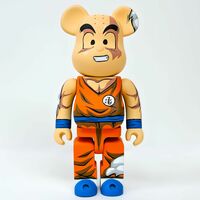 Custom Bearbrick 400% by Dhani Barragan "KRILLIN"  - Thumbnail 7
