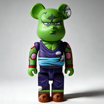 Custom bearbrick 400% by dhani barragan "piccolo" 