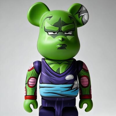 Custom bearbrick 400% by dhani barragan "piccolo"  - Thumbnail 3