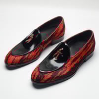 Men's handcrafted high-quality business casual top-layer cowhide leather loafers - Thumbnail 4