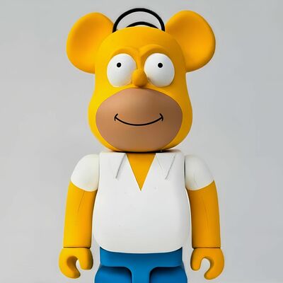 Custom bearbrick 400% by fer mg "mmm... art toy!"  - Thumbnail 4