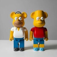 Custom Bearbrick 400% by Fer MG "Eat My Brick!"  - Thumbnail 7