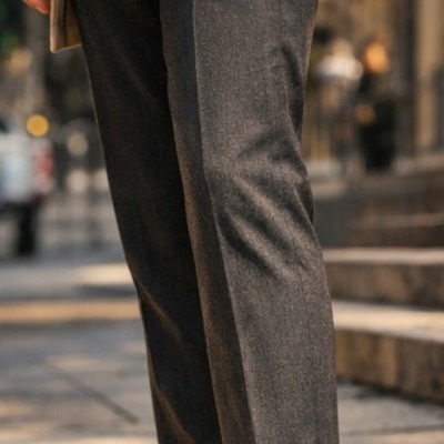 Crafted leather mens designer classic luxury brown patina leather moccasin loafers dress shoes - Thumbnail 1