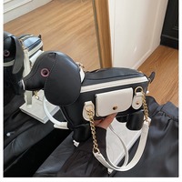 Daschund Dog Tote Bag Handbag - Thumbnail 3