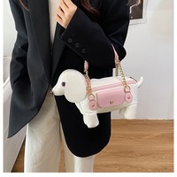 Daschund Dog Tote Bag Handbag - Thumbnail 1