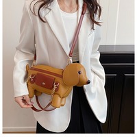 Daschund Dog Tote Bag Handbag - Thumbnail 5