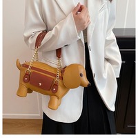 Daschund Dog Tote Bag Handbag - Thumbnail 6