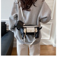 Daschund Dog Tote Bag Handbag - Thumbnail 7