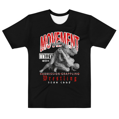 Movement wrestling tee shirt