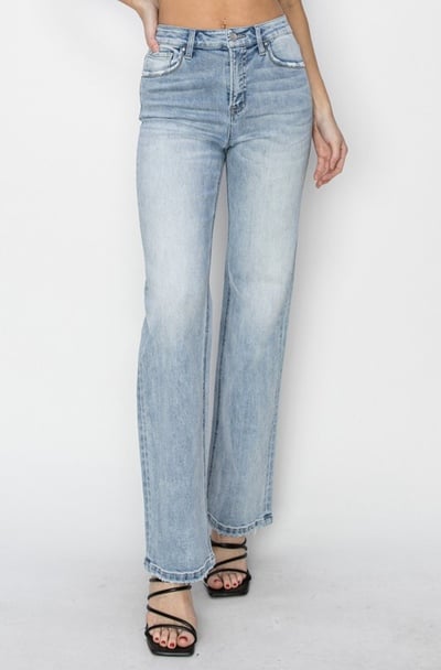 Risen High Rise Straight Jean