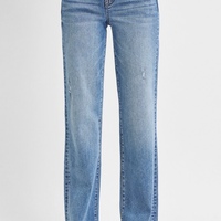 Risen High Rise Straight Jean - Thumbnail 1