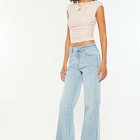 Kancan High Rise Wide Flare - Thumbnail 1