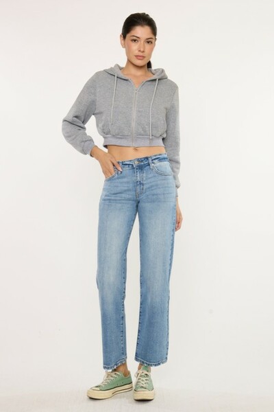 Kancan High Rise Slim Wide Leg