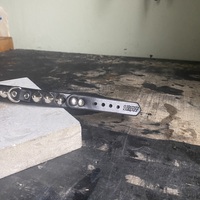 Premade Tall British Stud & D-Ring Wristband - Thumbnail 9