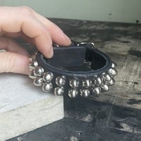Premade 2-row Bullet Stud Wristband - Thumbnail 9