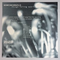 NIN "Things Falling Apart" Signed Vinyl + Promo Flat + Promo Sales Sheet - Thumbnail 3