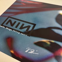 NIN "Things Falling Apart" Signed Vinyl + Promo Flat + Promo Sales Sheet - Thumbnail 4