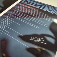 NIN "Things Falling Apart" Signed Vinyl + Promo Flat + Promo Sales Sheet - Thumbnail 5