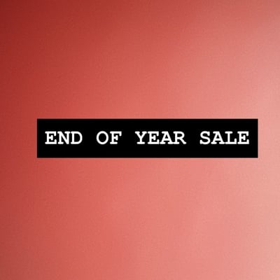 End of year  sale
