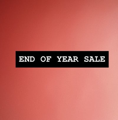 End of year  sale