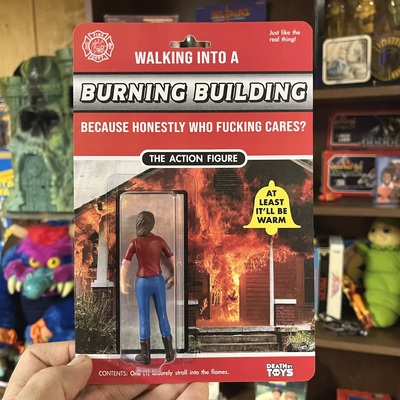 Burning Building Figure - Female