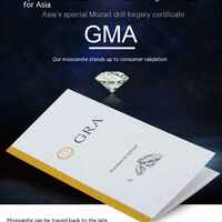 Sterling Silver Leaves Moissanite Ear Clips Earrings - Thumbnail 9