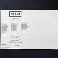 RARE: Nine Inch Nails 2000 Fragility v2.0 Tour Book + Promo Postcard signed by Me - Thumbnail 9