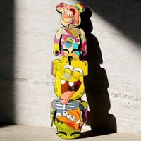 Art Skateboard by Dhani Barragan "Bear Skate Brick"  - Thumbnail 1