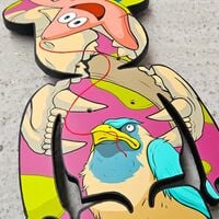 Art Skateboard by Dhani Barragan "Bear Skate Brick"  - Thumbnail 4