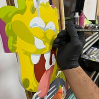 Art Skateboard by Dhani Barragan "Bear Skate Brick"  - Thumbnail 6