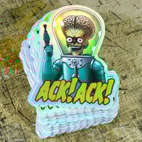 Mars Attacks Sticker - Thumbnail 1