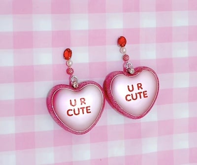 Cute Heart Earrings 