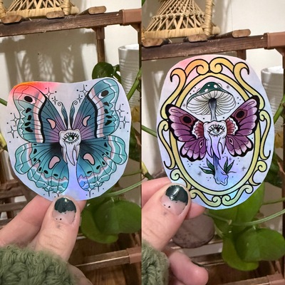 Tooth fairy sticker