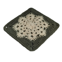 Snowflake Crocheted Potholder - Thumbnail 2