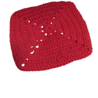 Snowflake Crocheted Potholder - Thumbnail 1