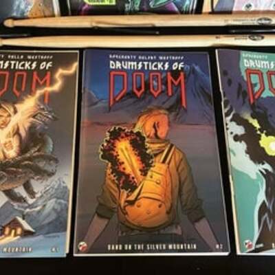 Drumsticks of doom- botsm (arc 2) issues 1-3 digital bundle