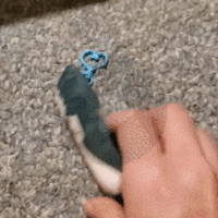 Handplates Gaster plush pillow keychain - Thumbnail 2