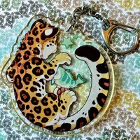 Jaguar Fish Keychain - Thumbnail 1