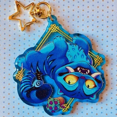 Derpy and sussie keychain