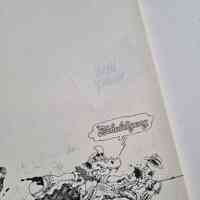 "Tschuldigung - Cartoons & Karikaturen" (signed by the author) - Thumbnail 1