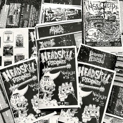 Headsplit records newsletter #56