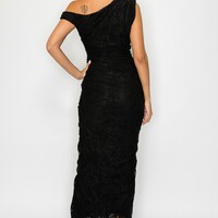 Off Shoulder Lace Dress - Thumbnail 7