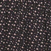 V-Neck Printed Dress - CLEARANCE - Thumbnail 3