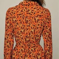 Animal-Print Dress - CLEARANCE - Thumbnail 3