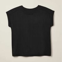 Relaxed Rolled Sleeve Top - CLEARANCE - Thumbnail 3