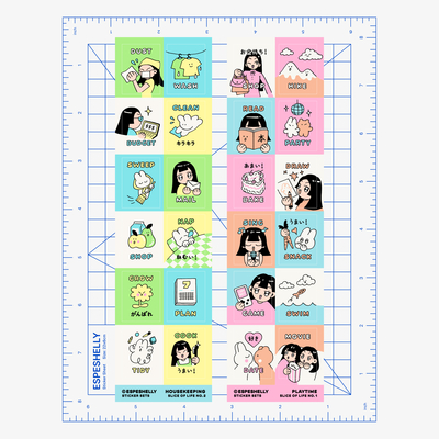 Sticker Sheets: Slice of Life
