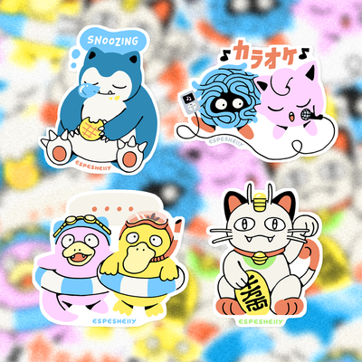 Sticker: Pocket Monster Series
