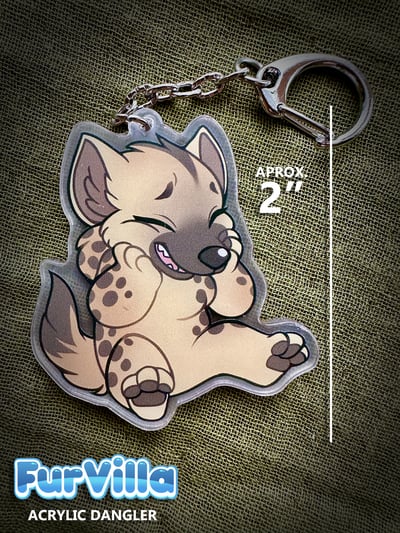 Furvilla Acrylic Dangler - Hyena